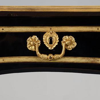 A Régence and style, Ormolu - Mounted Bureau Plat, 18th century and later.