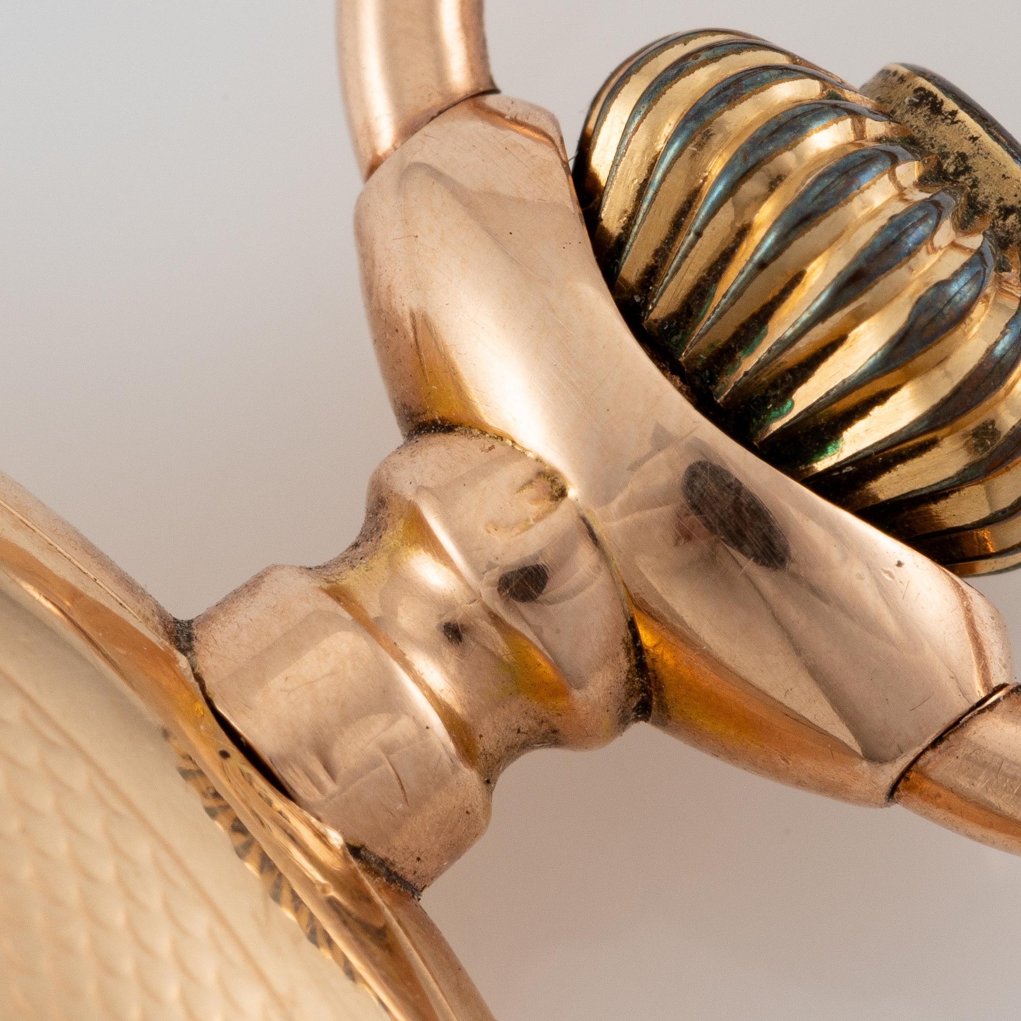 Pocket watch, hunter, 51 mm.