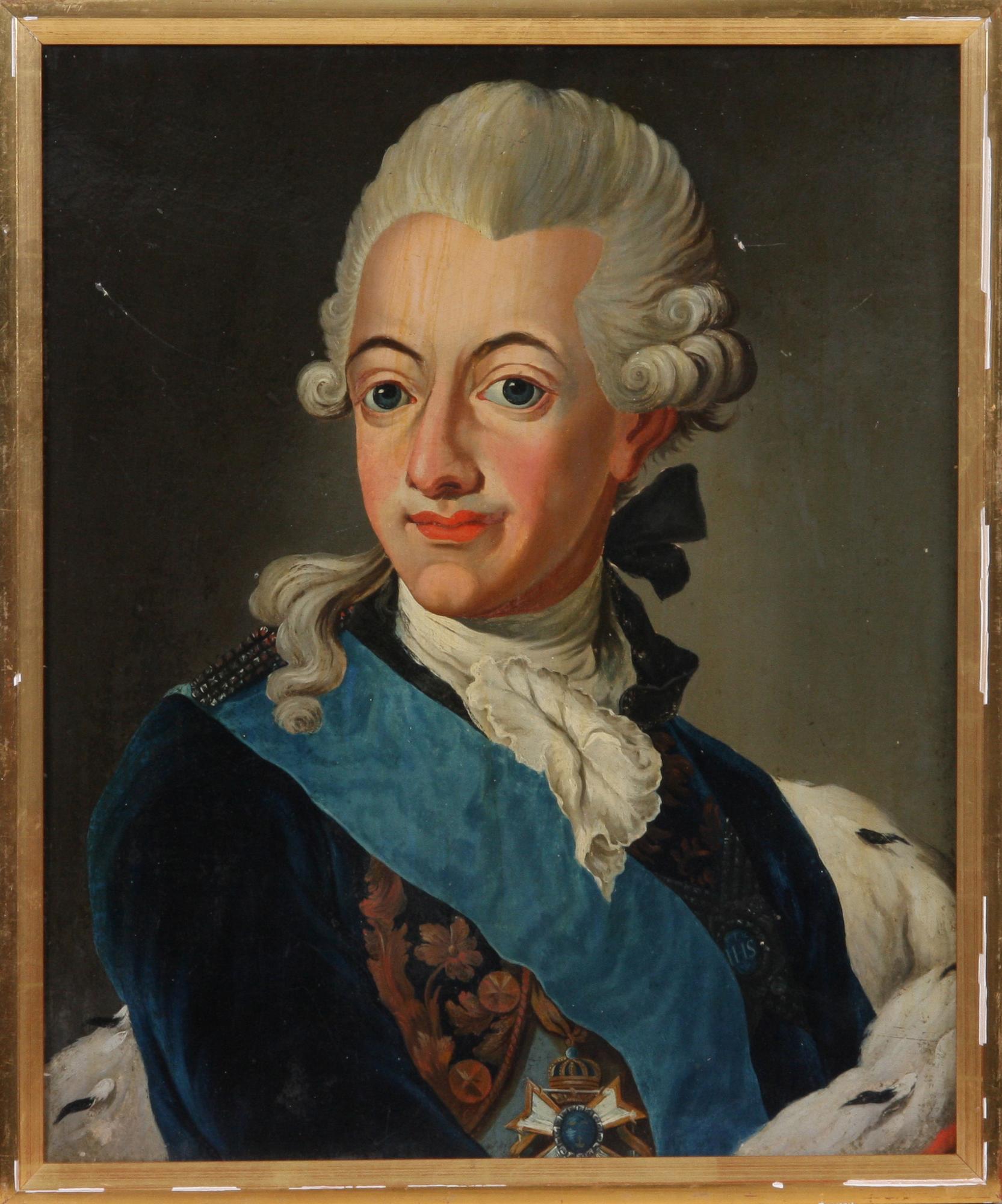 OKÄND KONSTNÄR, 2 st, olja på kartong, 1800-tal.