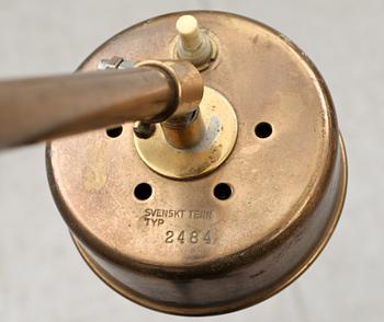 VÄGGLAMPOR, ett par, Josef Frank, Firma Svenskt Tenn, modellnr 2484.