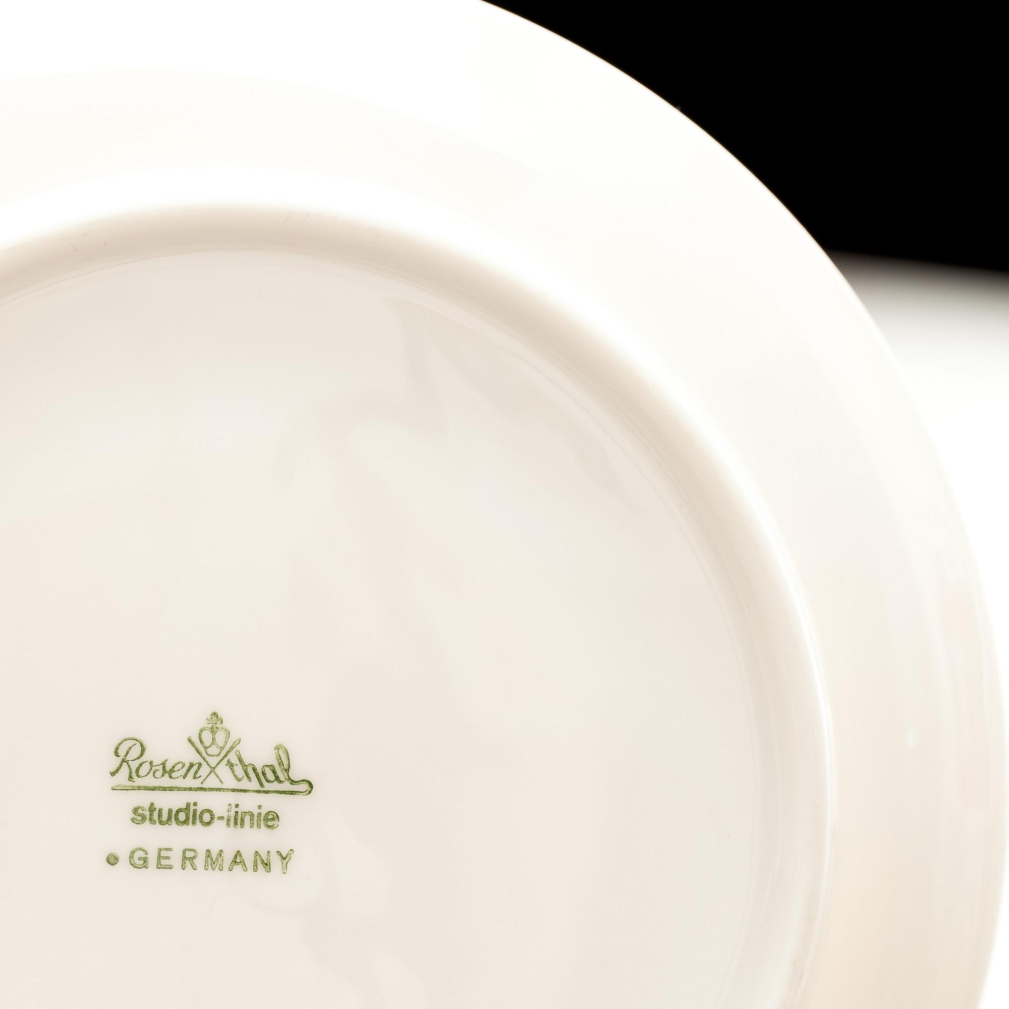 SERVIS, 68 delar. Porslin, Rosenthal "Studio-linie".