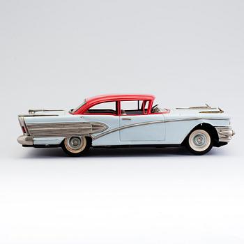 A tinplate Buick by ATC, Japan, ca 1958.