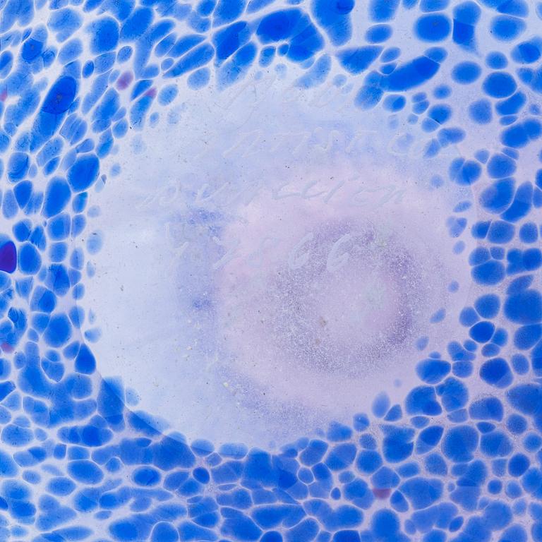 Bertil Vallien, a glass vase, Kosta Boda Artist Collection.