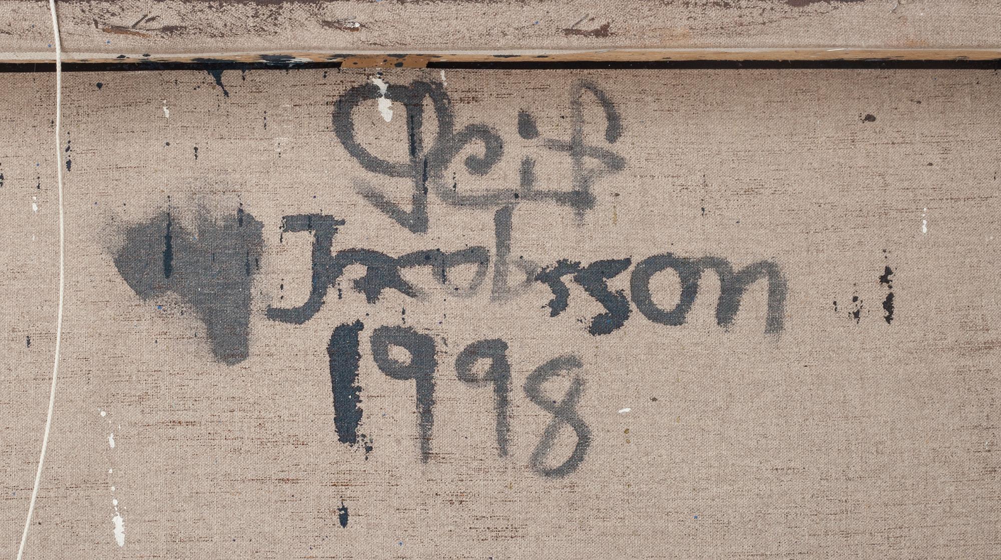 LEIF JACOBSSON, akryl på duk, a tergo signerad och daterad 1998.