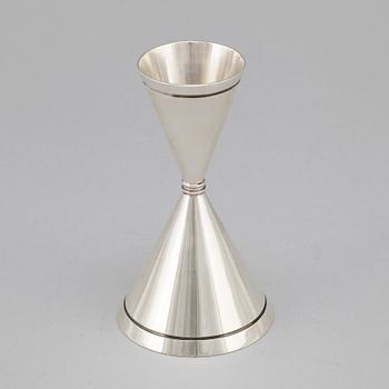 A wedding silver cup by Helge Lindgren, K Andersson Stockholm 1948.