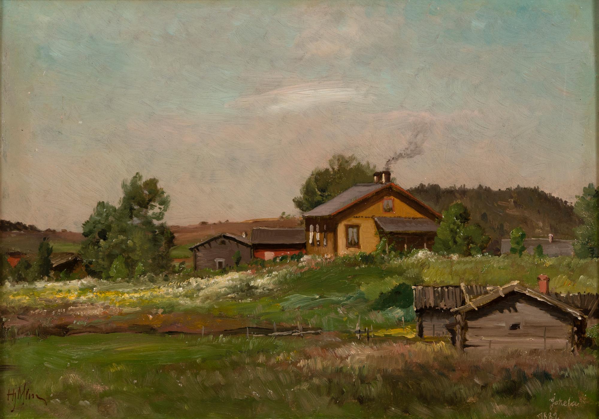 HJALMAR MUNSTERHJELM, JOKELAN HUVILA.