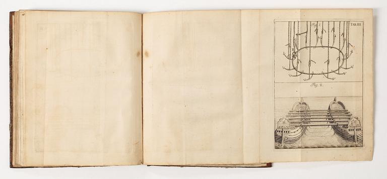 MÅRTEN TRIEWALD (1691-1747), Konsten at Lefwa under Watn, Stockholm 1734 with adition from 1741.