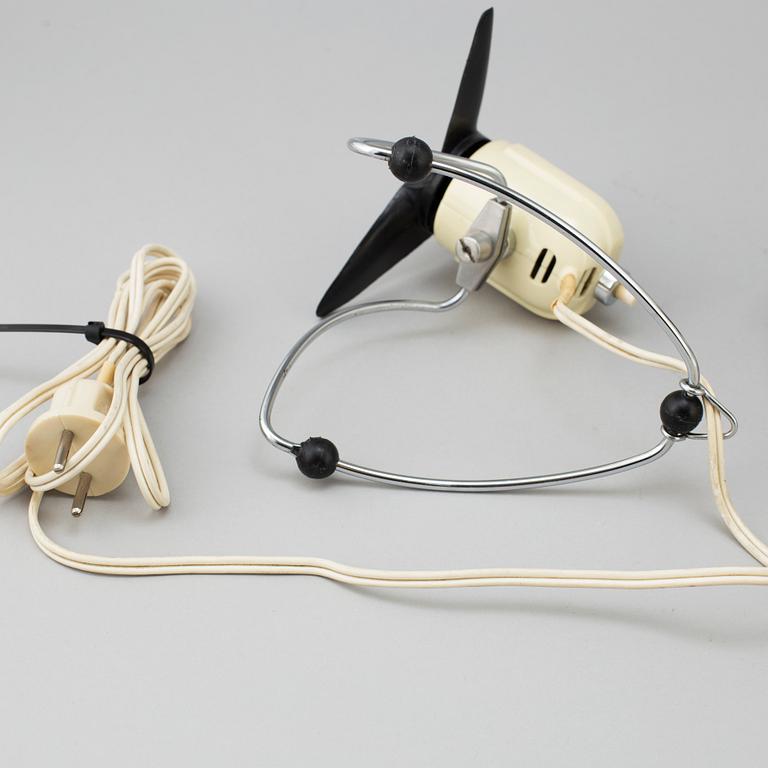 Two table fans, from AEG and Siemens, 1950's.