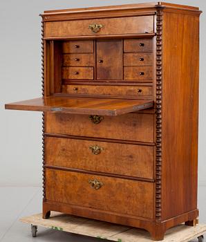 CHIFFONJÉ, nyrenässans, 1800-talets slut.