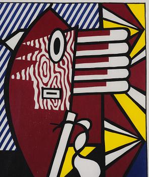 Roy Lichtenstein, "American Indian Theme I".