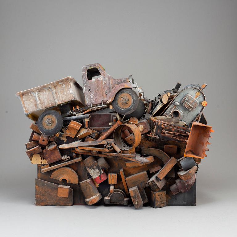 LARS-ÅKE KYLÉN/JAN LÖÖF, sculpture, mixed media.