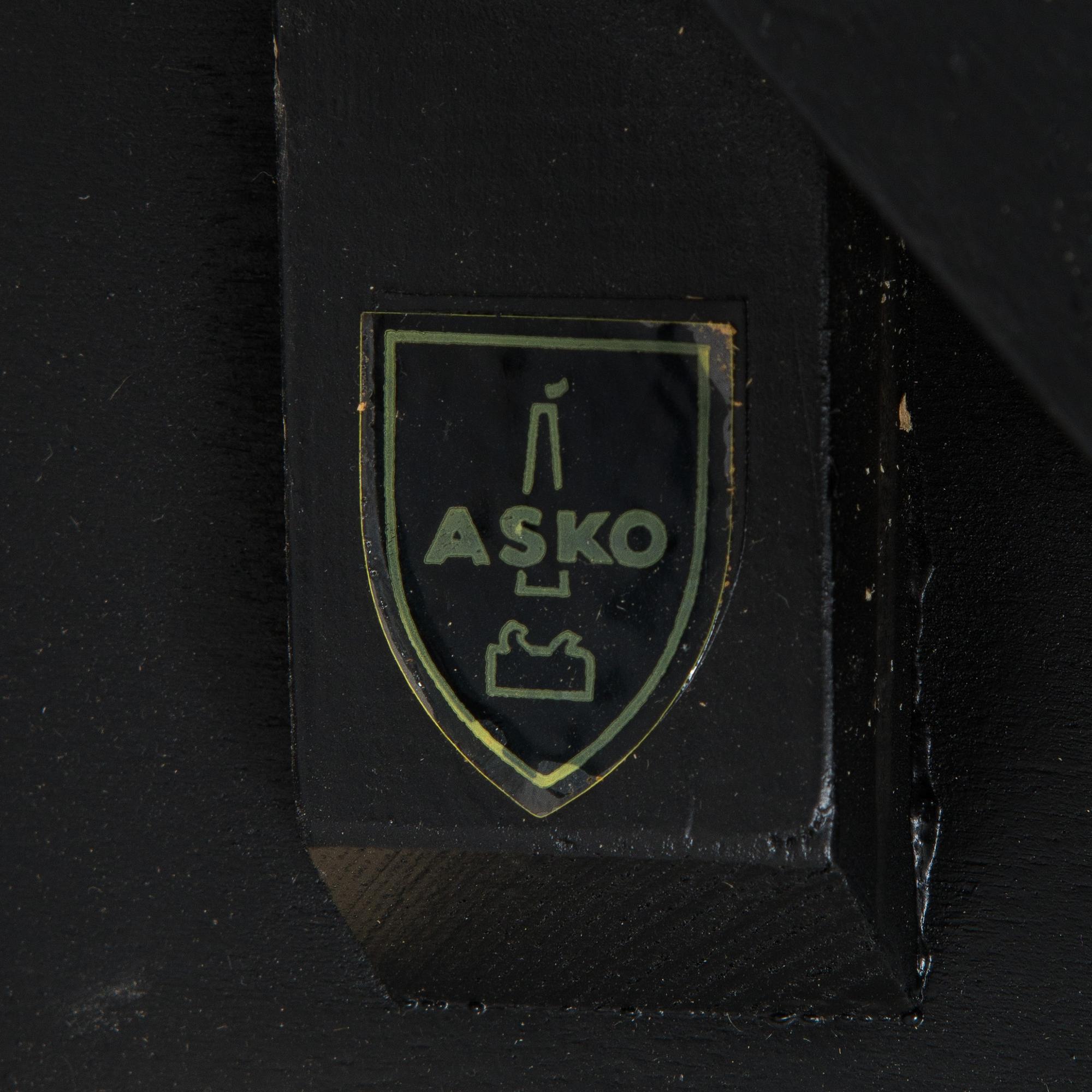 Ilmari Tapiovaara, a set of six 1960s 'Aslak' armchairs for Asko, Finland.