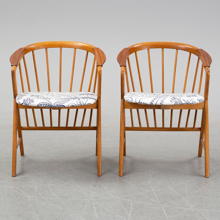 Bengt Ruda, a pair of "Sierra" armchairs, IKEA, Sweden, 1950/1960s.