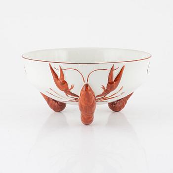 A 20th Century Crayfish Bowl, probably Rörstrand.