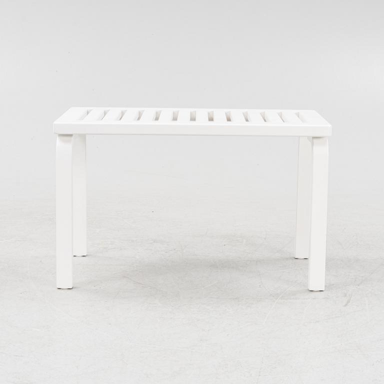 Alvar Aalto, a model 153 bench Artek, dated 2009.