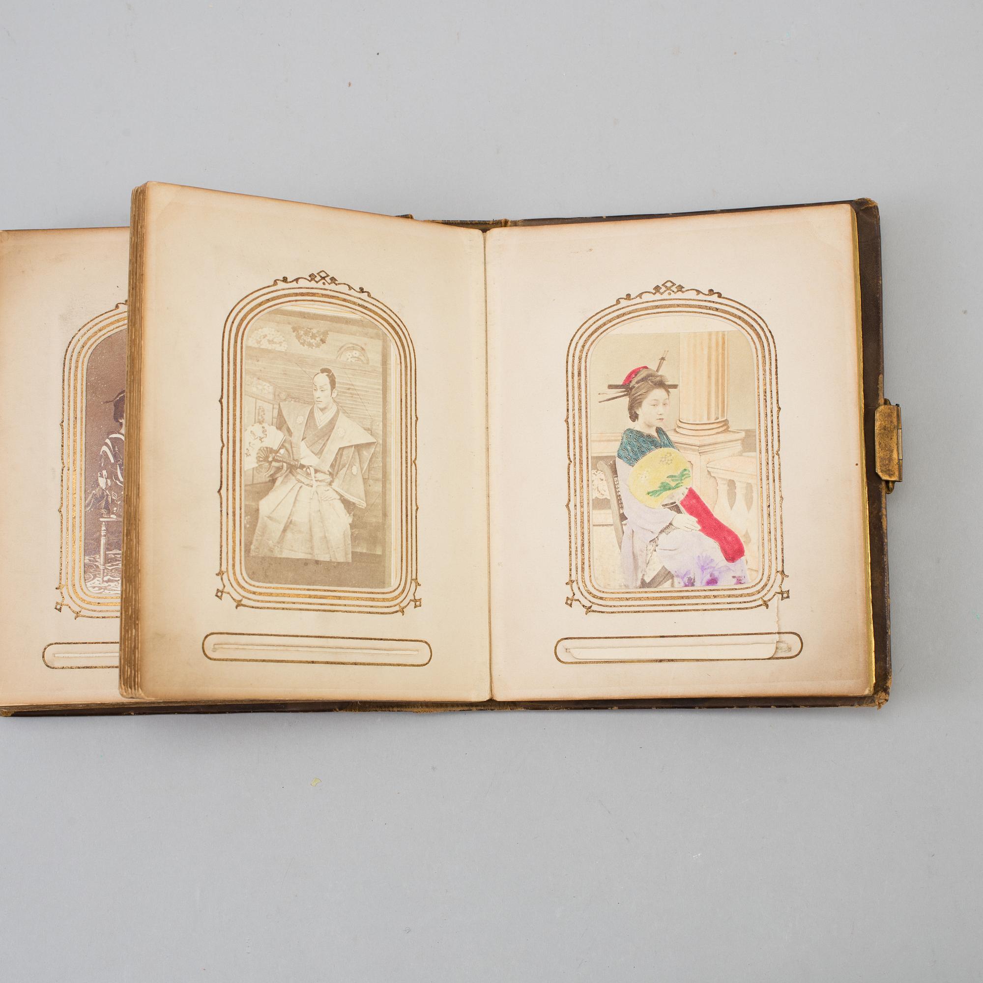 A photo album, Japan, Meiji (1868-1912).