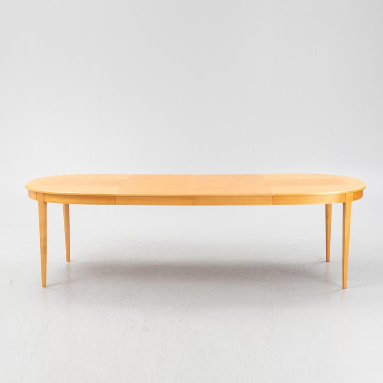 Carl Malmsten, matgrupp, 7 delar, "Herrgården", Åfors Möbelfabrik. 1997.