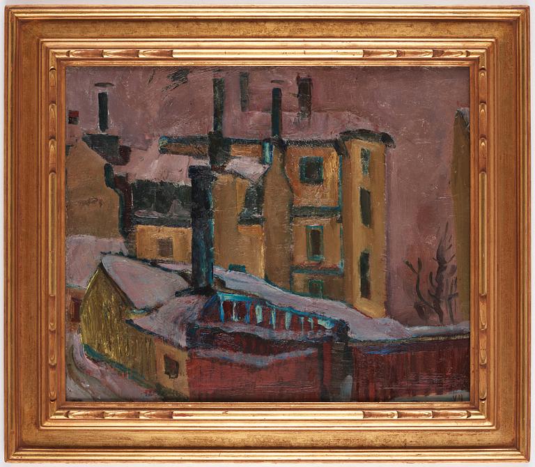 Vera Nilsson, "Svartensgatan från Fiskargatan".