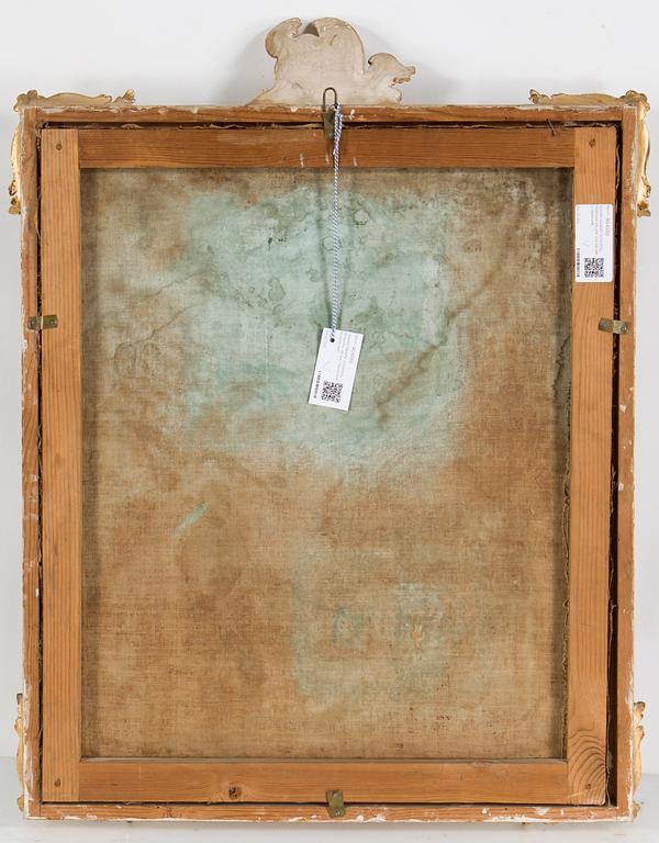 JOHAN HENRIK SCHEFFEL, tillskrivna, ett par, olja på duk, ej signerade.