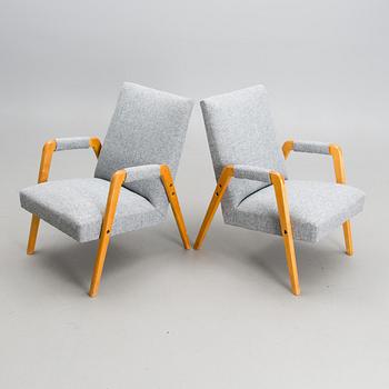 A mid 20th century armchair 'Figaro' by Olle Filén for Oy Stockmann Ab,  Keravan Puusepäntehdas,
