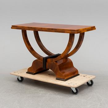 A 20th century art deco style table.