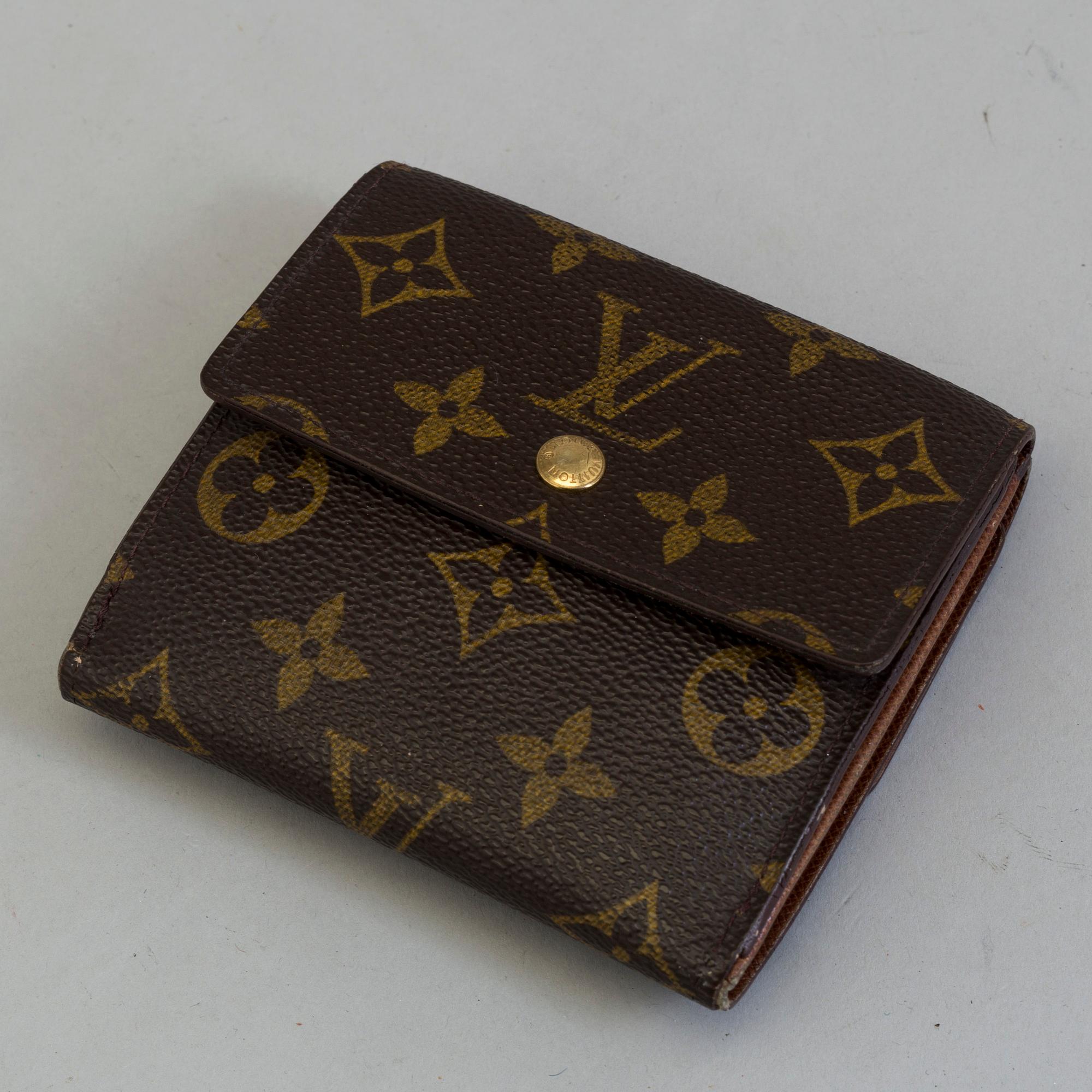 A wallet by Louis Vuitton.