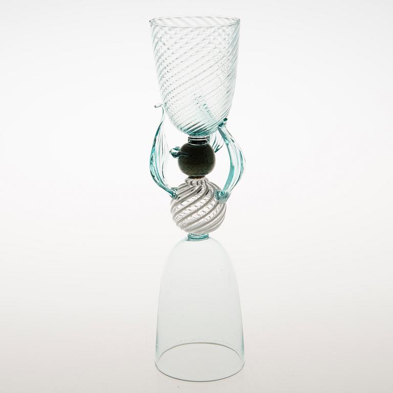 TIINA NORDSTRÖM, a 'Venetian girl', sculpture signed Tiina Nordström 1993.