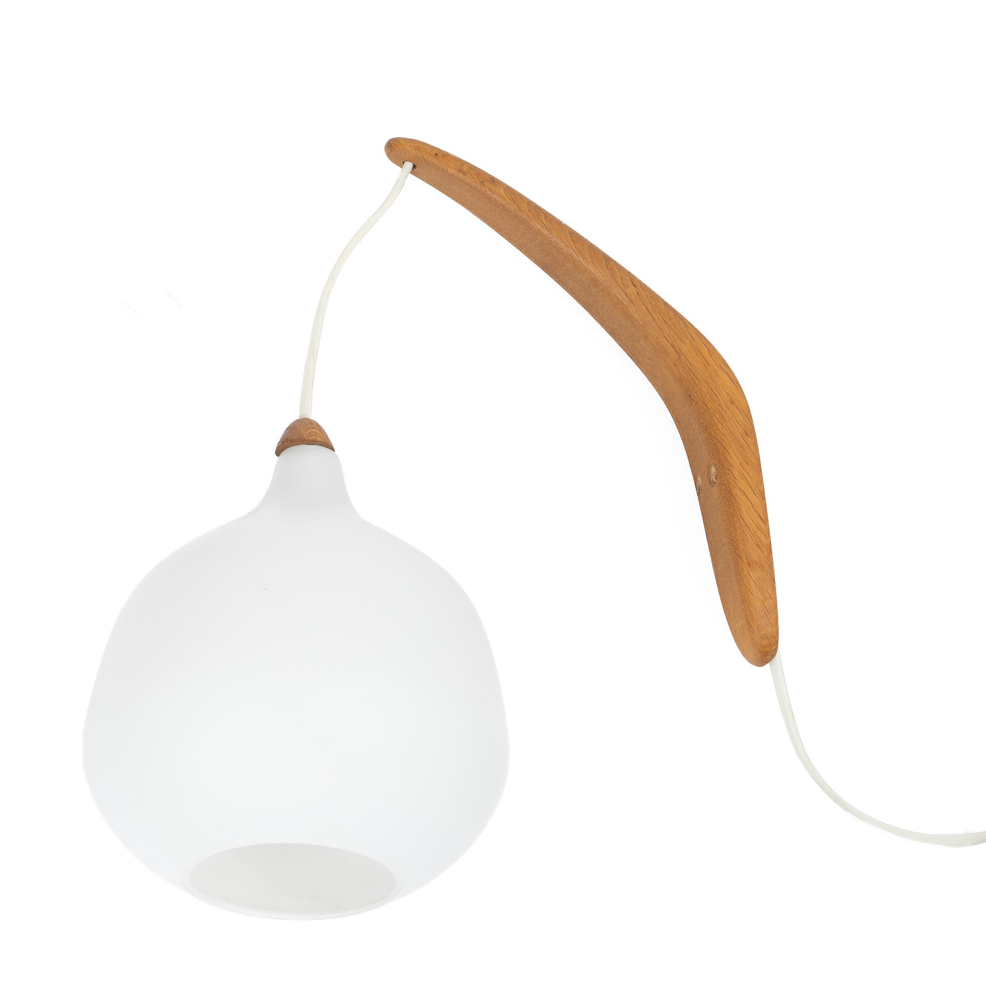 Uno & Östen Kristiansson, Wall lamp, Luxus, Vittsjö, late 20th century.