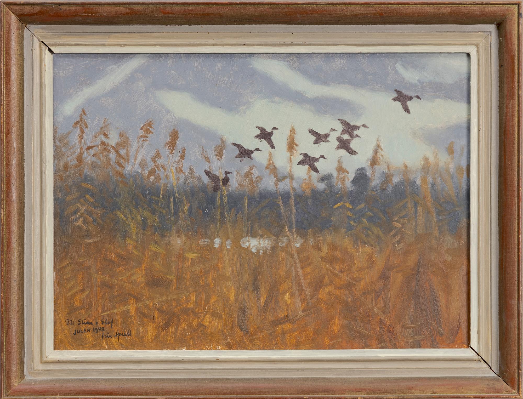 Harald Wiberg, Sträckande änder.