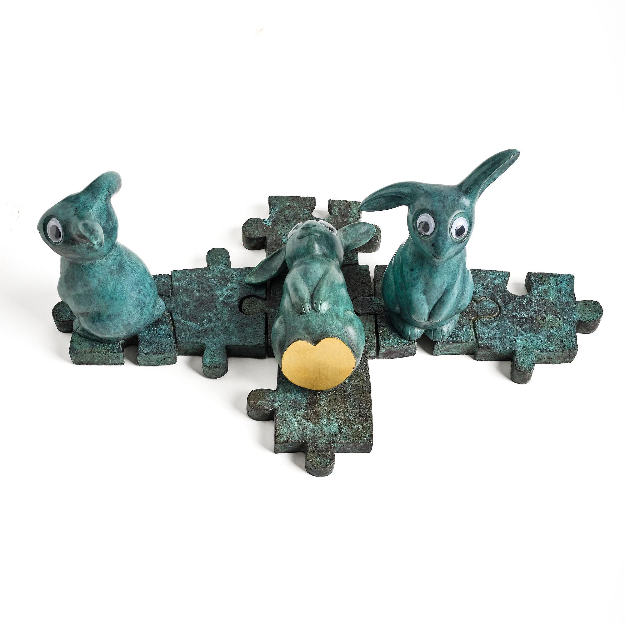 Marianne Lindberg De Geer, "Rabbit Tales. A Puzzle 1".