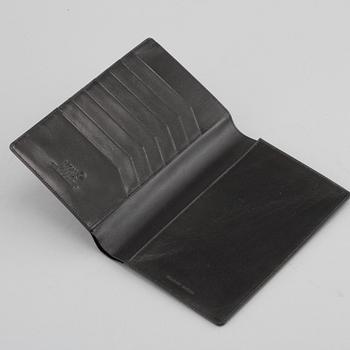 A wallet by Mont Blanc.