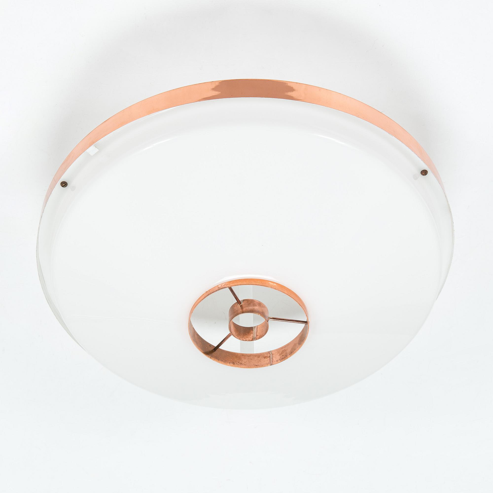 A mid-20th century 'ER 180' ceiling light for Itsu.