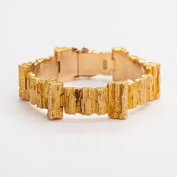 Björn Weckström, Armband "Mystica", 14K guld. Lapponia 1981.