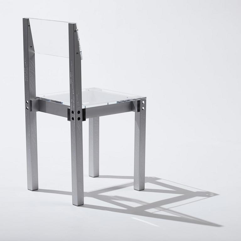 Fredrik Paulsen, a unique chair, "Chair One, Heroes", JOY, 2024.