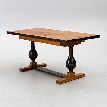 Carl Malmsten, dining table, "Brevik", Nordiska Kompaniet, 1930.