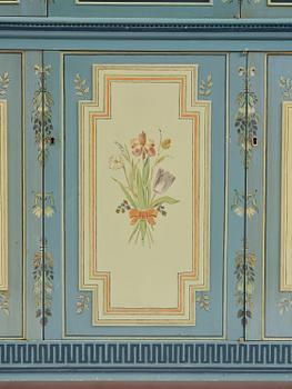 Carl Malmsten, a Swedish Grace showcase cabinet, cabinetmaker Albin Johansson, Stockholm, for Villa Kvikkjokk, 1927.