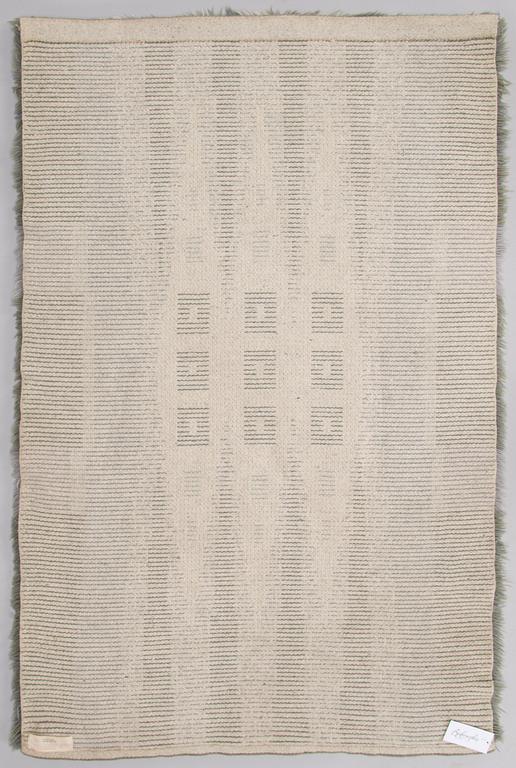 HULDA POTILA, a Finnish long pile rug for Ryijypalvelu. Circa 165x106 cm.