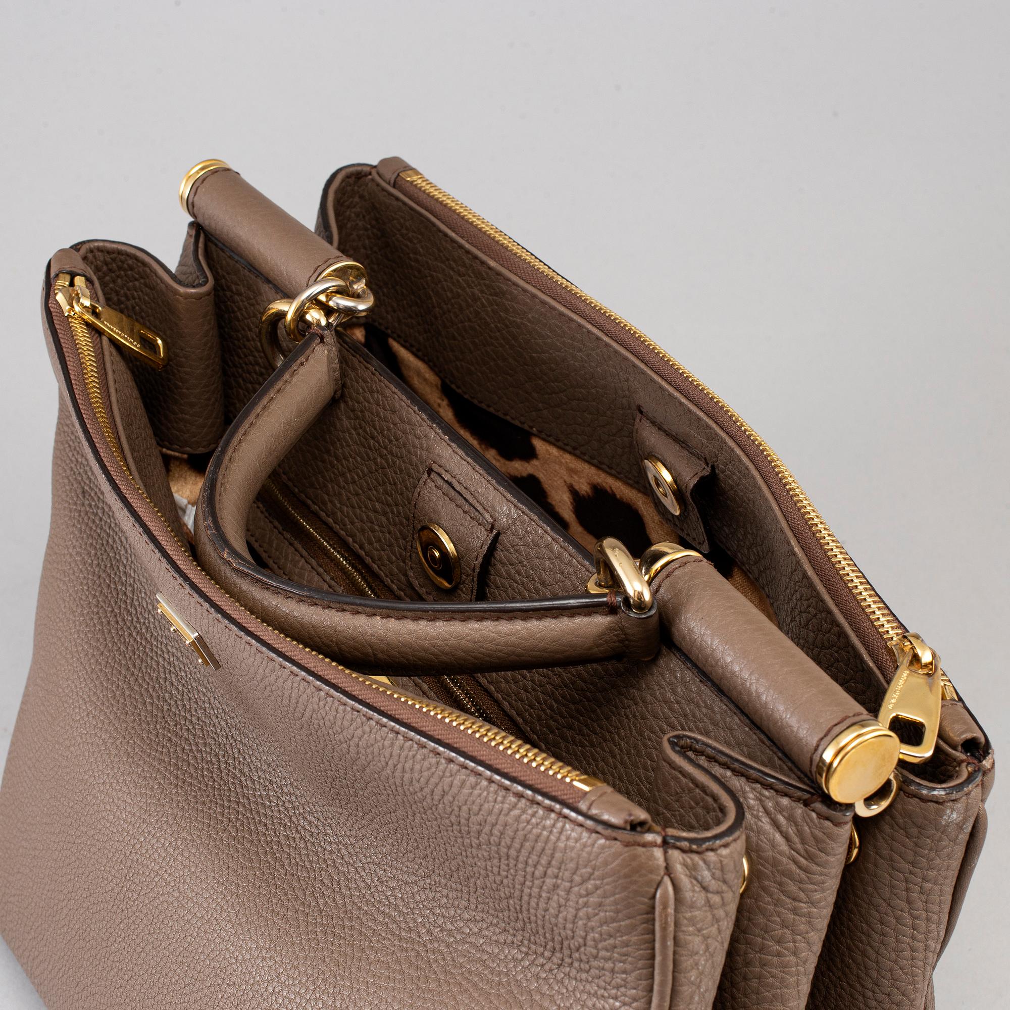 DOLCE & GABBANA, a '"Miss Sicily' leather handbag.