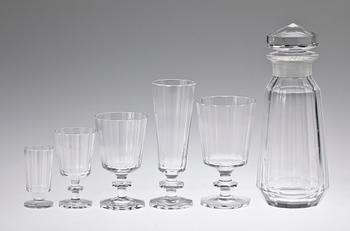 GLASSERVIS, 99 delar, "Karlberg", Elis Bergh, Kosta.