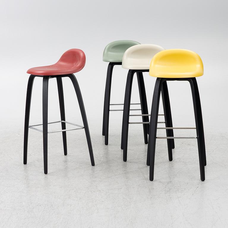Bar stools, “3D”, 4, Gubi.