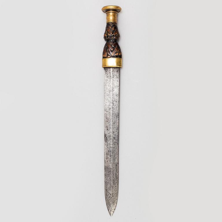 A Scottish dirk, second half of 18th Century.