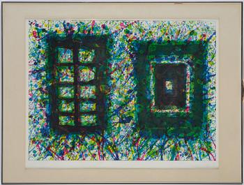 Sam Francis, “Concert Hall, Set III”.