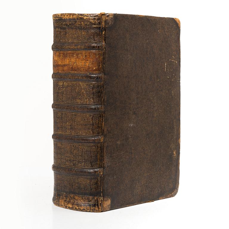 A Swedish law book from 1666 with the rare Björkö map.
