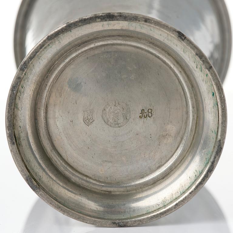 Nils Fougstedt, a set of two vases, Firma Svenskt Tenn, Stockholm, 1927-28.