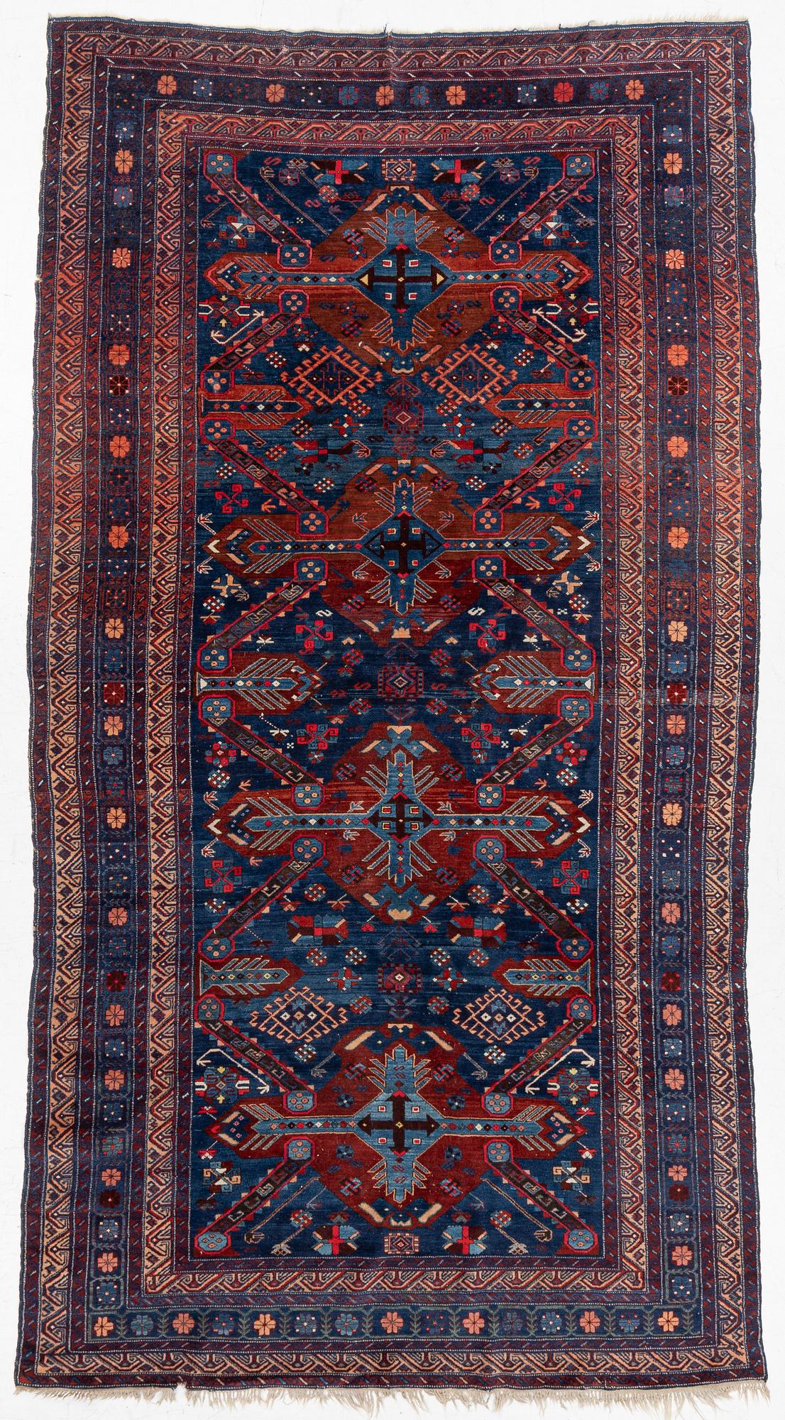 Gallerimatta, Antik Seychour, Östra Kaukasus, ca 330 x 180 cm.