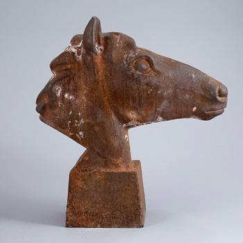 SKULPTUR, järn, 1900-tal.