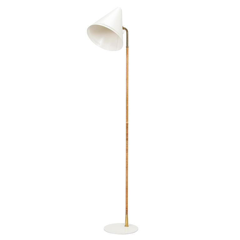 Paavo Tynell, a mid-20th century K10-10 floor lamp for Taito.