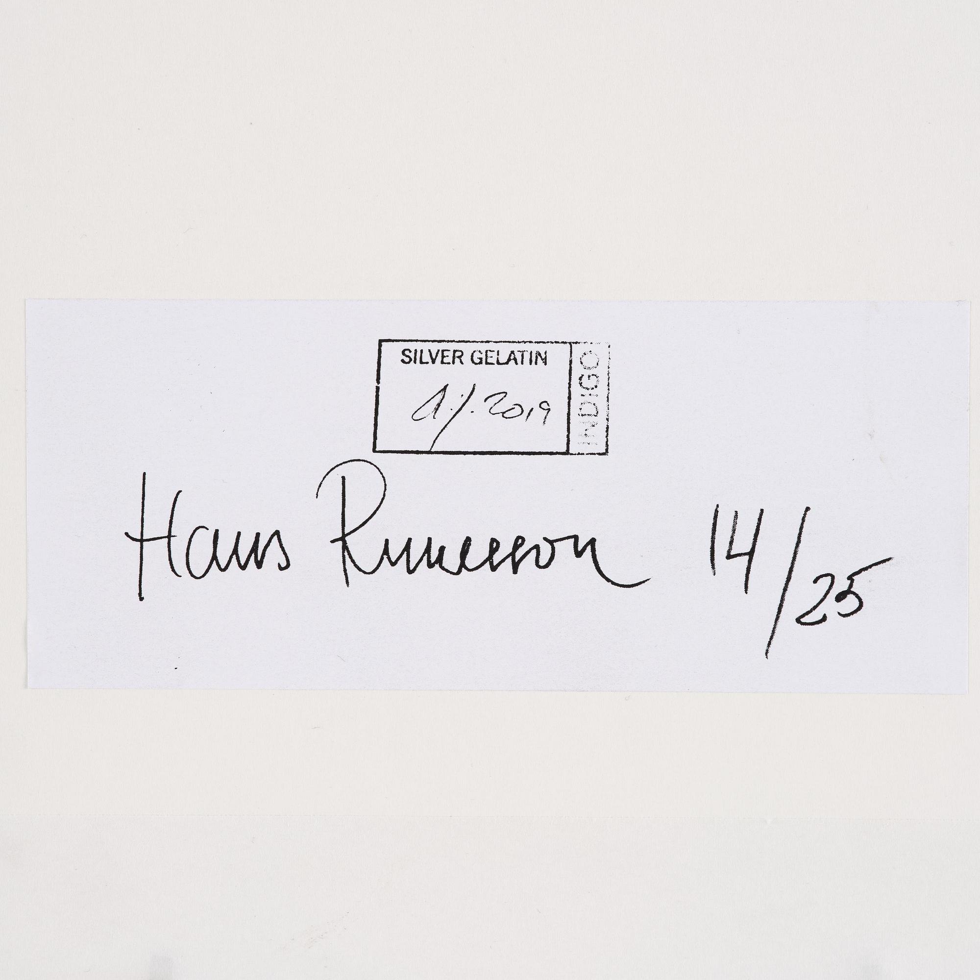 Hans Runesson, "Kvinnan med handväskan”, 1985.