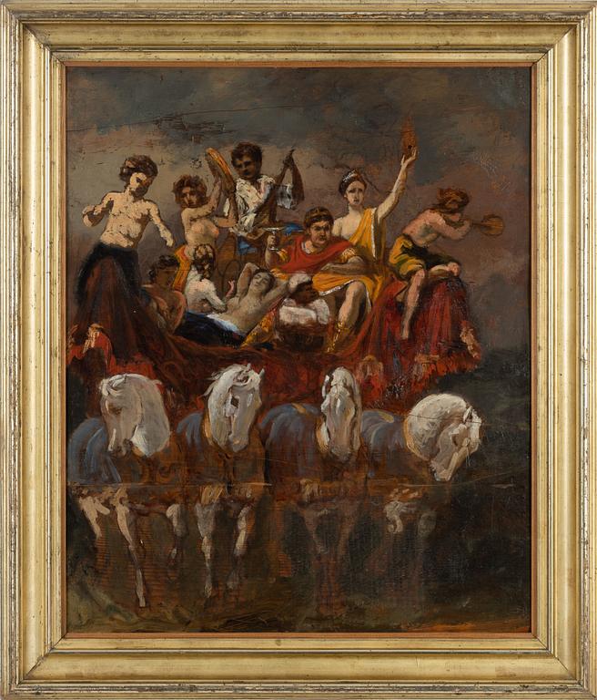 Gunnar Wennerberg, attributed to, oil on panel.