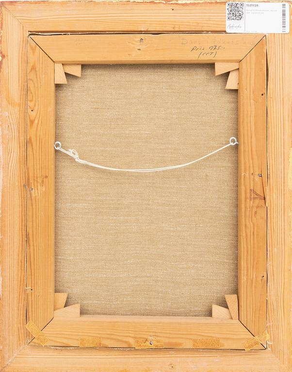 Bengt O Abrahamsson, olja på duk, signerad,